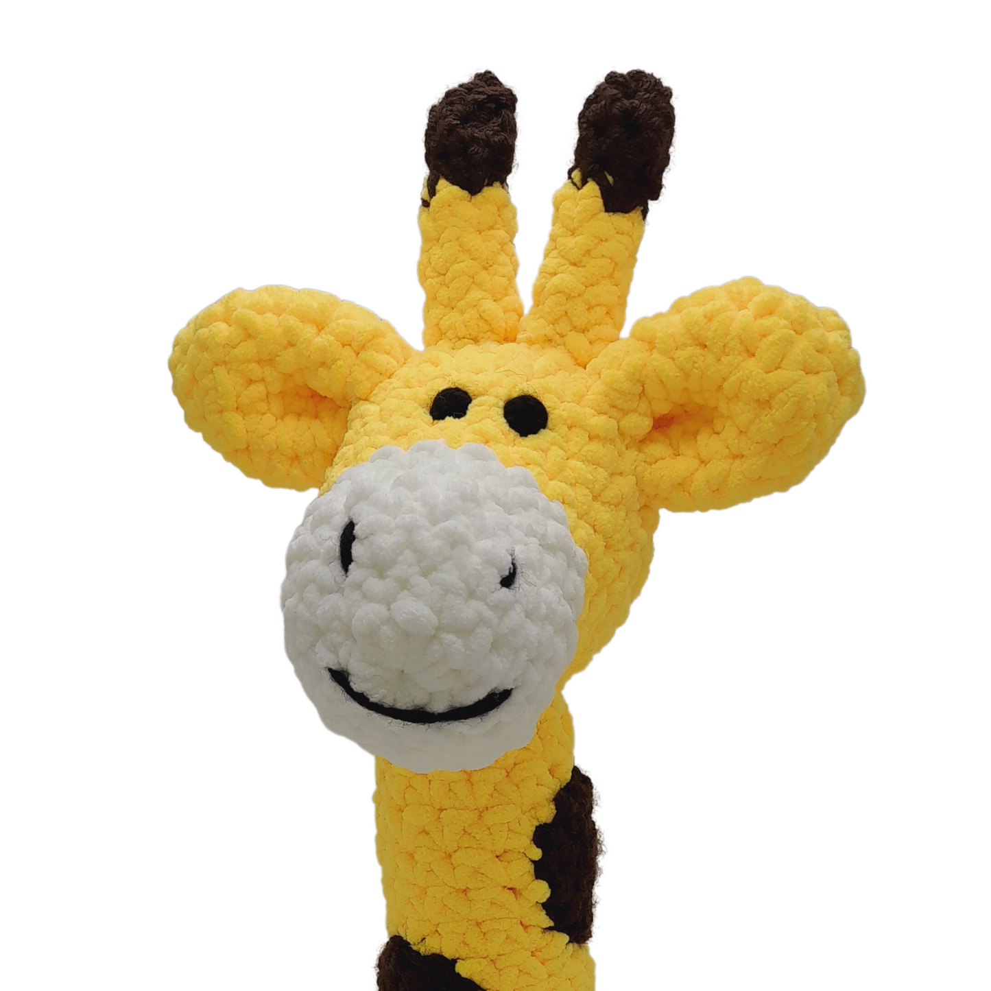 Tumbles the Giraffe Stuffed Toy |  Yellow | Handmade Giraffe Baby Gift | Gifts for Toddlers