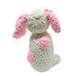 Handmade Dog Stuffed Toy Pink/Blue
